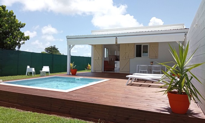 Saint-Francois Villa | Villa Miella: Private Pool Retreat with Top Guest Rating