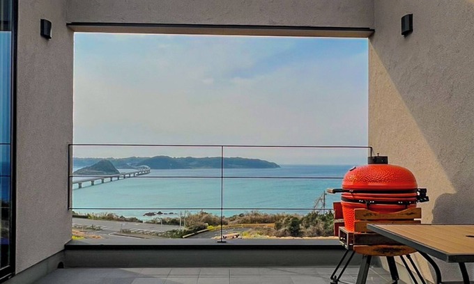Shimonoseki House | Villa Mikuri Tsunoshima: Pet-Friendly Retreat with Breakfast