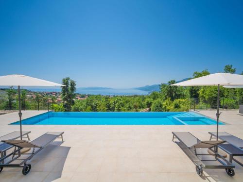 Kastav Villa | Elegant Villa Minimal by Interhome with Pool & Hot Tub