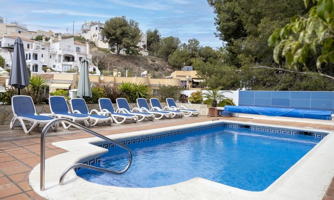 Nerja Villa | Villa Miramar: Oceanfront Retreat with Pool & Spa