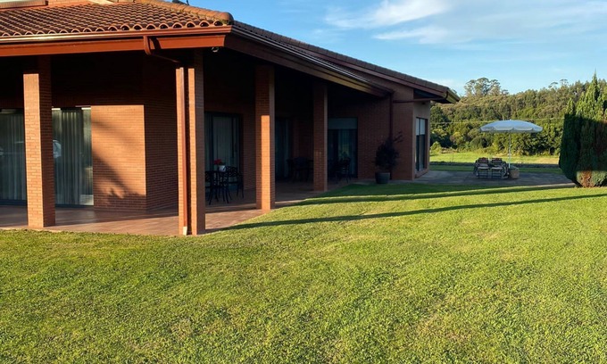 Escobedo Villa | Villa Monastery: Relax with Spa & Hot Tub Near Santander