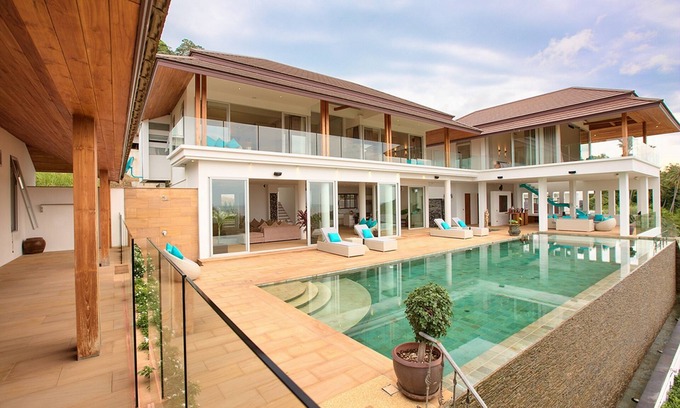 Mae Nam Villa | Experience Villa Monsoon: 6 Bedroom Ocean View Haven