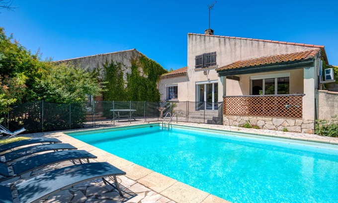 Montady Villa | Villa Montady: Private Pool, Terrace & 10/10 Guest Rating