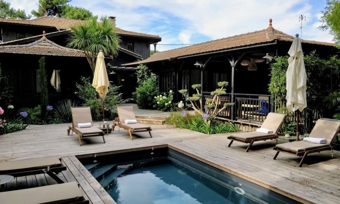 Cap-Ferret Villa | Elegant Villa Mooreva - Oceanfront Retreat at Cap Ferret