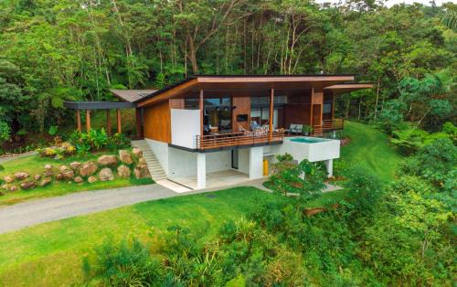 Guacimo Villa | Discover Villa Morpho: Jungle House with Pool & Spa Access
