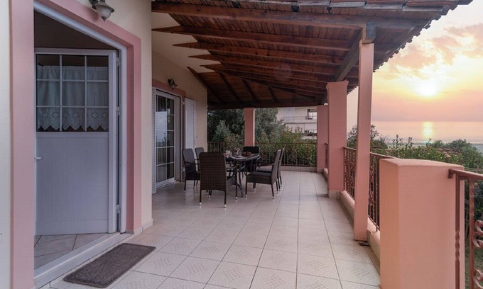 Andritsaina-Krestena Villa | Discover Villa Nakou: Ocean Views Near Ancient Olympia
