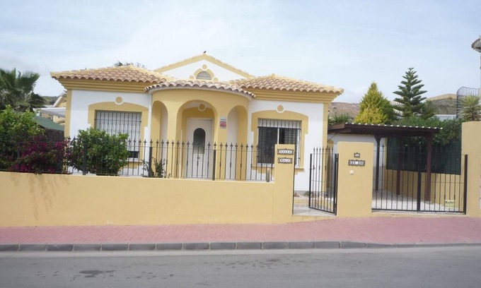Mazarron Villa | Villa 'Nala': Poolside Retreat with Wi-Fi & Spa Services