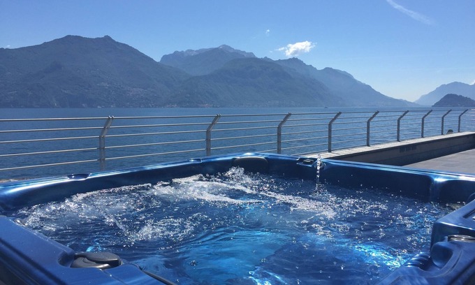Menaggio Apartment | Villa Navalia: Lakefront Escape with Pool & Spa in Menaggio