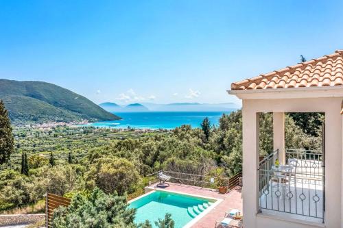 Evgiros Villa | Oceanfront Villa Nefeli Lefkas – 4-Star Excellence