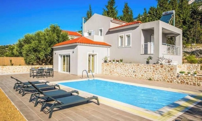 Mousata Villa | Villa Nektaria 2 bedrooms with fantastic views