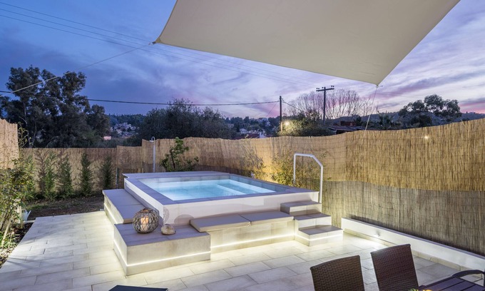 Corfu Villa | Relax at Villa Nina: Private Pool Near Corfu Town