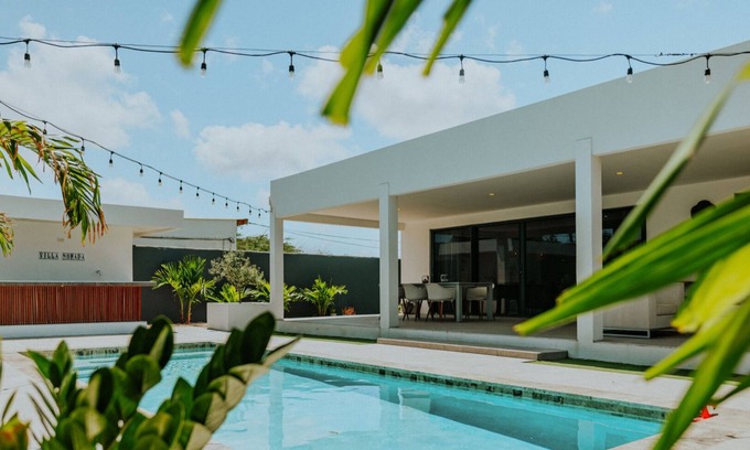 Cunucu Abao Villa | Villa Nomada Aruba: Oceanfront Retreat Just 2 Min from Beach