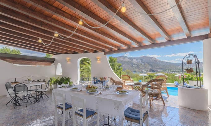 Vulcanello Villa | Villa of Dreams: Oceanfront Escape with Pool and Spa