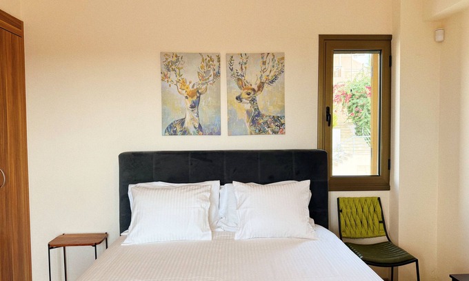 Konia Villa | Villa Olive with Sunset sea view villa and private pool
