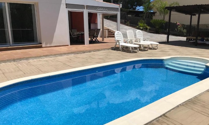 Olivella House | Villa Olivella: Delightful Oceanfront Retreat with Pool