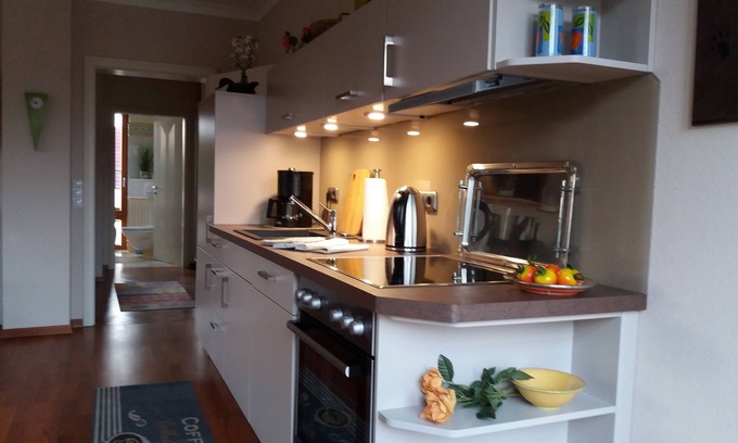 Bad Zwischenahn Apartment | Villa on the Eschhang: Relaxing Mediterranean Getaway