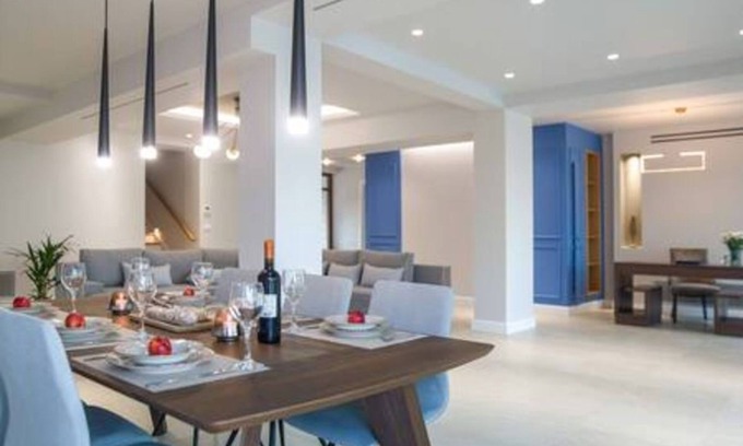 Dassia Villa | Villa Onore: Refreshing Pool & Inviting Hot Tub Experience