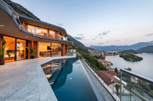 Sala Comacina Villa | Elegant Villa Osee with Pool and Oceanfront Views