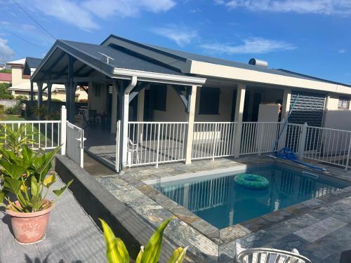 Trois-Rivieres Villa | Family-Friendly Villa Palétuvier: Steps from the Beach