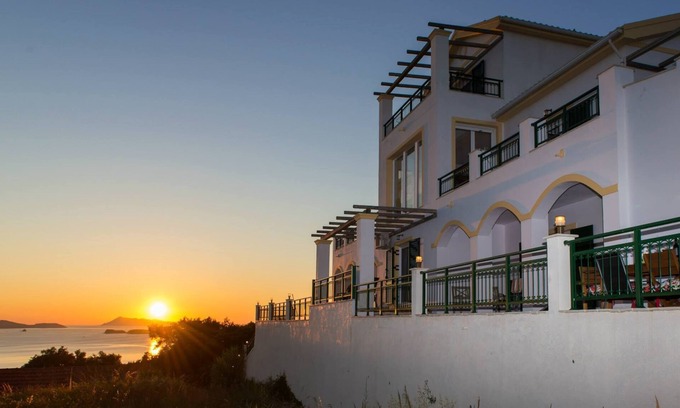 Arillas Villa | Villa Panayia: Private Villa with Pool & Breathtaking Views