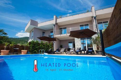 Mihotici Villa | Discover Villa Paula: 4-Star Getaway with Pool & Top Ratings