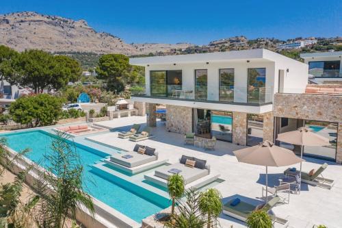 Pefkos Villa | Villa Pefkos Cove by Villa Plus