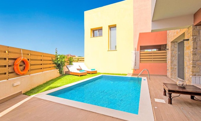 Gouvia Villa | Unforgettable Villa Tessera Petra with Pool & Family-Friendly Amenities