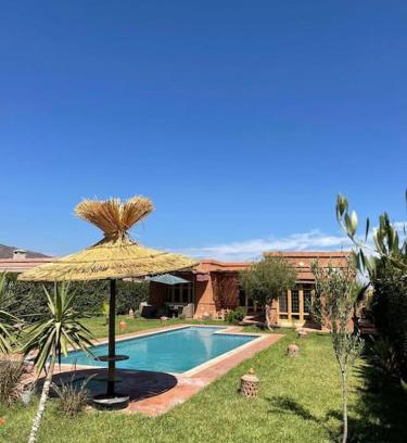 Eddir Villa | Villa piscine sans vis à vis et hammam privé