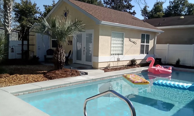 West Panama City Beach Cottage | Villa Playa: Private Pool Retreat Near the Beach, 9.8/10!