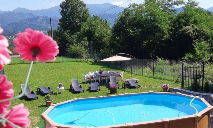 Gallicano Villa | Private Pool Villa with Breathtaking Mountain Views
