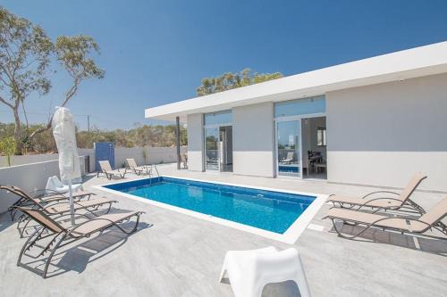 Protaras Villa | Elegant Villa Protaras Miramar with Pool and Sea Views