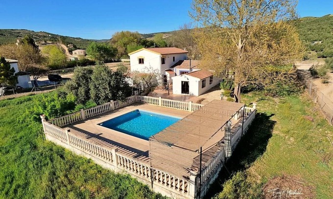 Montefrio Villa | Villa Puente Romano: Private Pool & Scenic Garden Retreat
