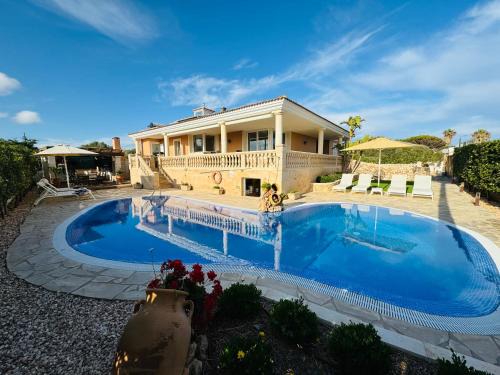 Marina de Son Ganxo Villa | Villa Rafael: Tranquil Oasis with Pool & Ocean Views