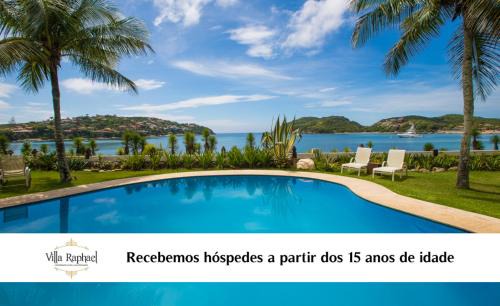 Village da Ferradura Hotel | Villa Raphael: Oceanfront Escape with Pool & Spa Amenities
