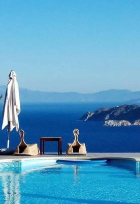 Kymi-Aliveri Apartment | Experience Villa Real Paradise: Oceanfront Bliss Awaits