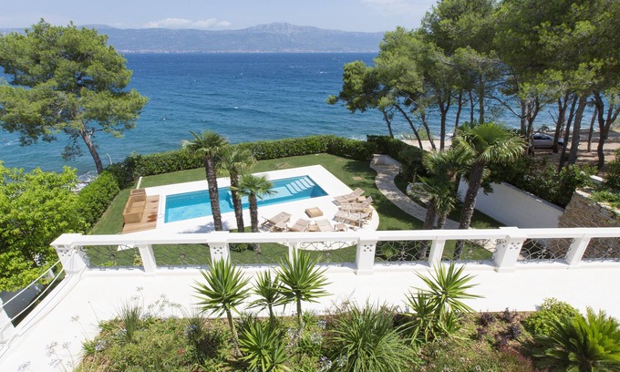 Slatine Villa | Villa Richi: Unique Villa with Private Beach & Indoor Pool