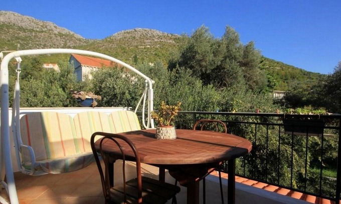 Brsecine House | Villa Ro - Double/Twin Room with Balcony & Sea View
