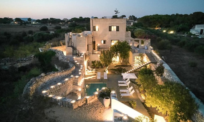 Favignana Apartment | Villa Rocce Bianche: Guest Rated 10/10 with Pool & Hot Tub