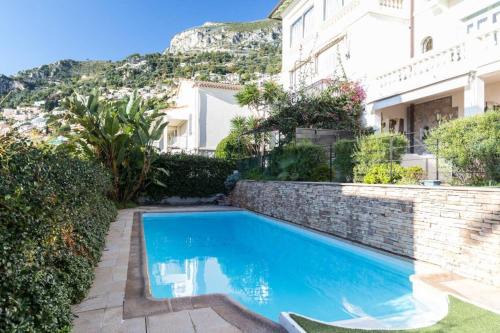 Roquebrune-Cap-Martin Apartment | Charming Villa Rocky: 4-Star Oceanfront Escape with Pool