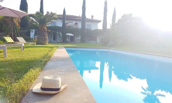 Campagnano di Roma Villa | Villa Romana: Boutique Retreat with Pool Near Rome