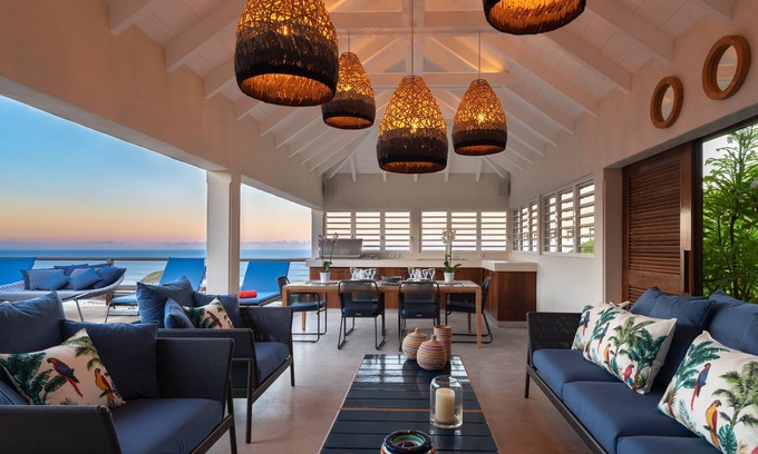 Anse de Lorient Villa | Villa Roy - Breathtaking Lagoon & Oceanfront Views