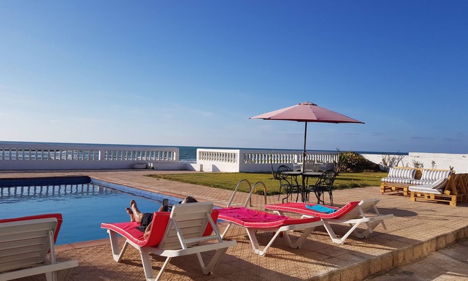 Skhirat House | Villa Russell Rose: Ocean View Retreat with Private Pool