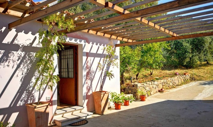 Oliena Villa | Villa Sa Pruna: Ocean View Retreat with Free Wi-Fi