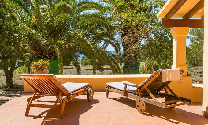 Formentera Villa | Villa Sa Rondalla - Migjorn with Ocean Views & Spa Retreat