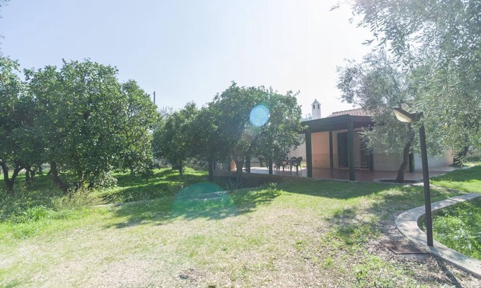 Mattinata Villa | Charming Villa with Citrus Grove and Outdoor Veranda