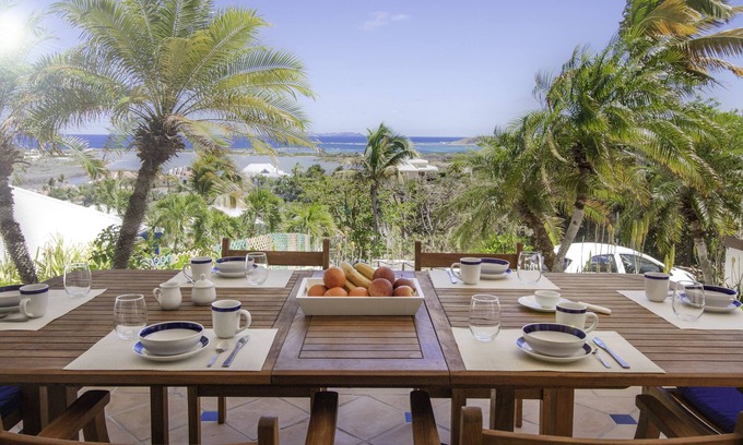 Maho Villa | Villa Saphir: Private Pool & Ocean View with Perfect Rating
