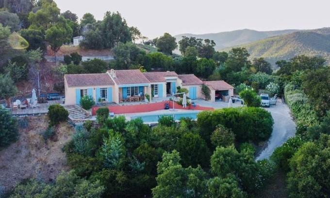 Bormes-Les-Mimosas Villa | Discover Villa Sea View and Hill with Private Pool Oasis