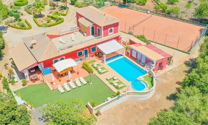 Son Antem Villa | Villa Segundo: Private Pool, Tennis Court & Family Fun