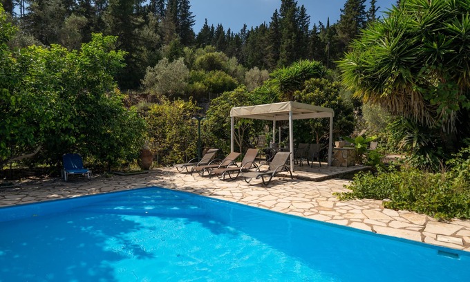 Koutsi Villa | Villa Sevi: Private Pool Oasis with Oceanfront Views