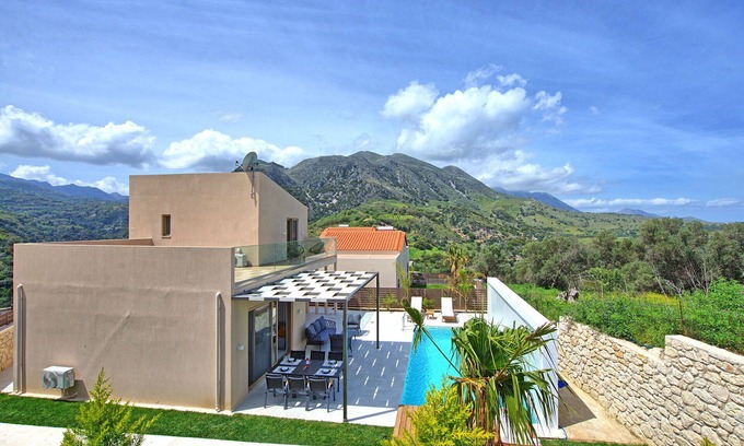 Filaki Villa | Unwind at Villa Silentium Ionia with Private Pool in Crete